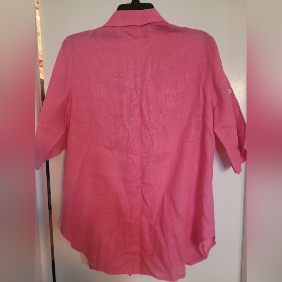Pink Button-Up Shirt - Picture 4 of 5